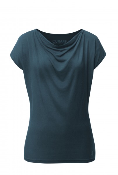 Flow #9130 Top Wasserfall petrol