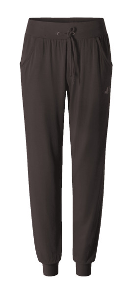 Flow #9246 M - Mens long pants relaxed - dark-brown