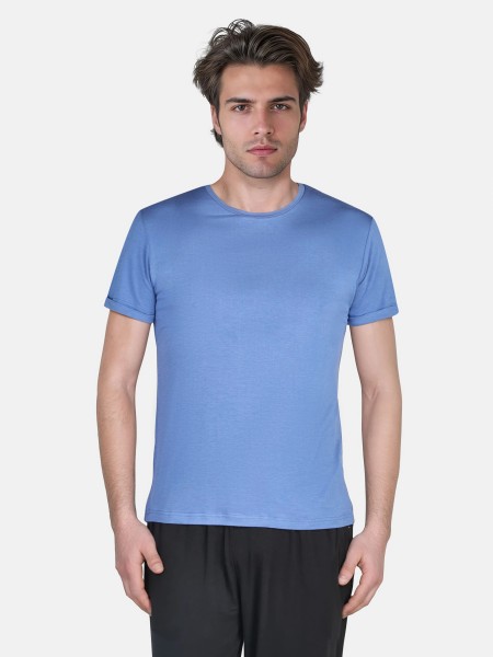 Flow #2132-M Mens T-Shirt - queen-blue