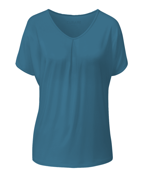 Flow #2424 Shirt V-Neck - petrol