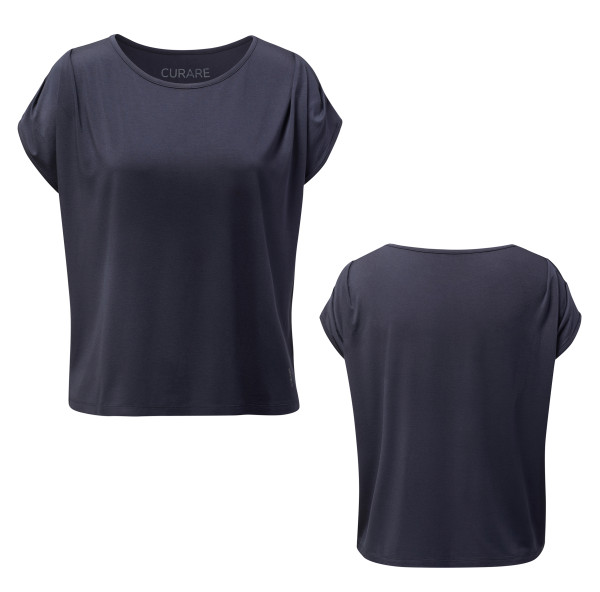 Flow #2319 Top short sleeves, foulds - midnight-blue