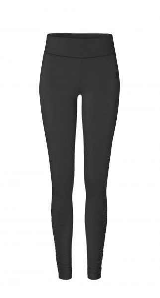 Flow #36 Leggings Roll Down Ruffled - black