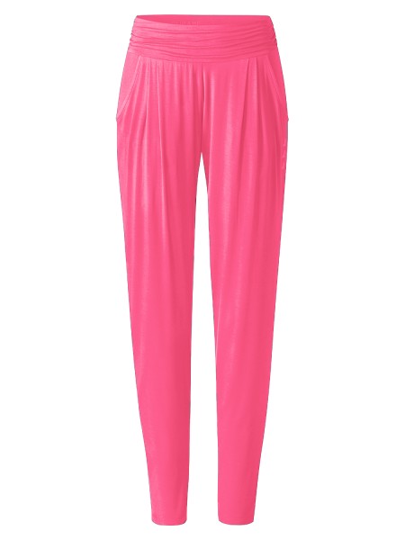Flow #9248 long pants relaxed - raspberry