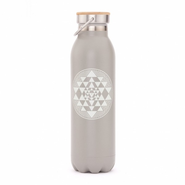 Isolier-Trinkflasche 600 ml, Edelstahl OM,