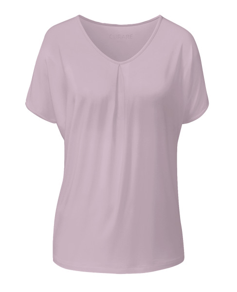 Flow #2424 Shirt V-Neck - soft-rose