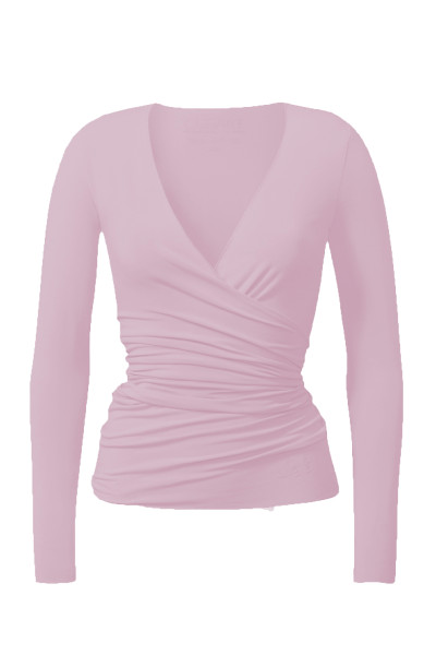 Flow #24 Wrap Jacket - soft-rose