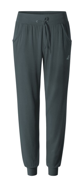Flow #9246 Pants long loose - dark forest
