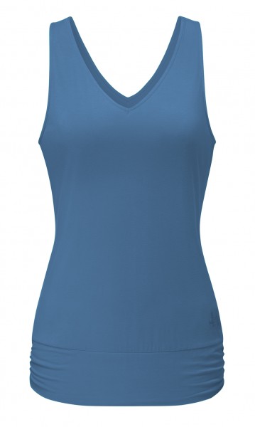 Flow #2113 Tanktop V-Neck - horizon blue