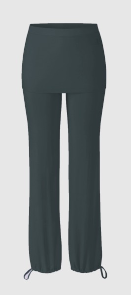 Flow #9247 Long Pants Skirt - dark forest