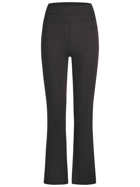 Flow #2704 long pants boot cut - black