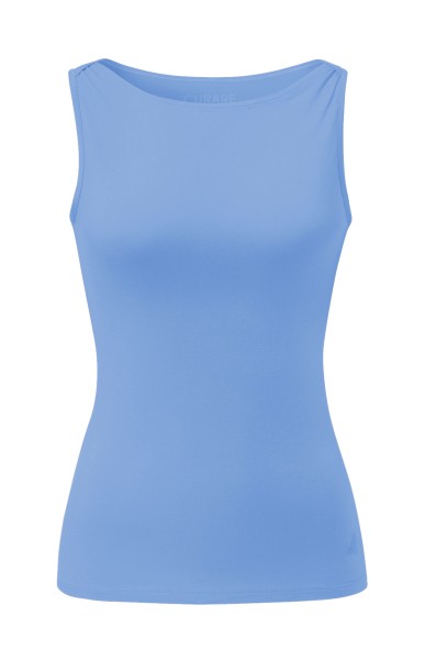Flow #255 Tank Top Boat Neck - queen-blue