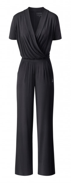 Flow #9217 waterfall jumpsuit "Kimono" - black