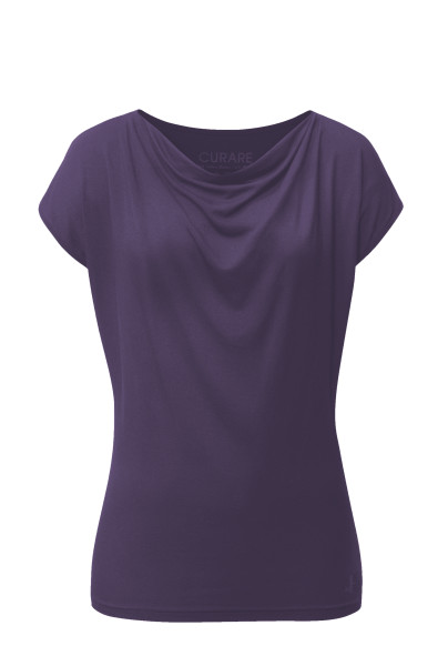 Flow #1110 Top Wasserfall - dark violet