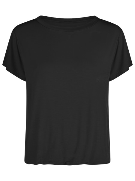 Flow #2604 top round neck - black