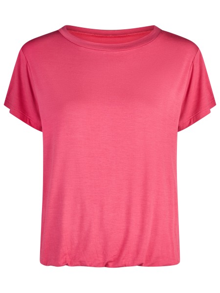 Flow #2604 top round neck - raspberry