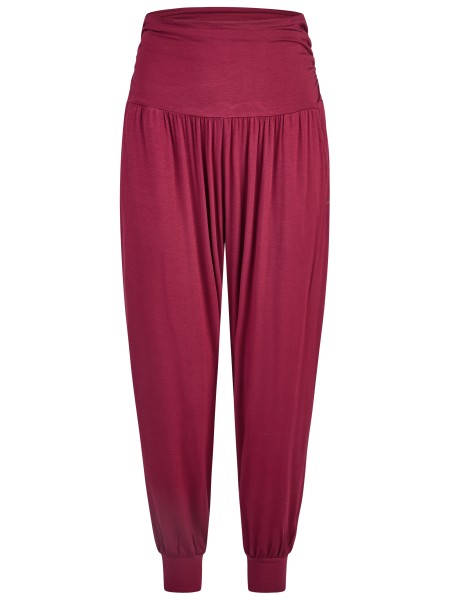 Flow #2234 Long Yogapants cuffs - bordeaux